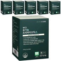 뉴트리코어 유기농 프리바이오틱스 30p, 210g, 6개