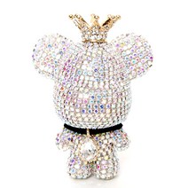 도그독 차량용 방향제 큐빅베어 실버 화이트코튼, 1개입, 1개