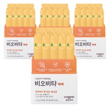 비오비타 배배 유아 낙산균 유산균 분말 스틱, 60포, 4개