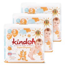 킨도 프리미엄 슈퍼드라이니스 밴드형 기저귀 특대형 5단계(11~20kg), 120매