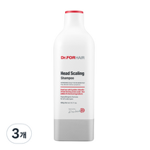 닥터포헤어 헤드 스케일링 샴푸, 400g, 3개