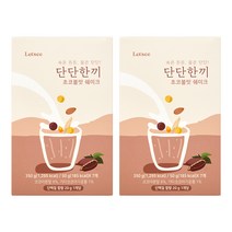 레씨 단단한끼 쉐이크 초코볼맛 단백질쉐이크, 2개, 350g