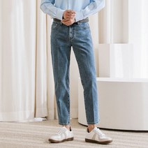 맨타임 남성용 NS 데일리 심플 테이퍼드 데님팬츠