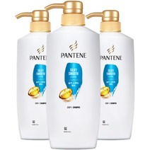 팬틴 실키 스무드 케어 샴푸, 3개, 500ml