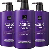 미쟝센 에이징케어 파워베리 샴푸 프루티향, 1000ml, 3개