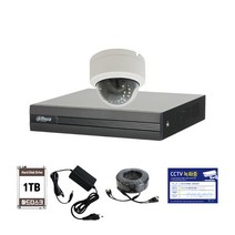 싸드 Full HD 200만 화소 실내용 카메라 1대 + DVR 실속 자가설치 세트