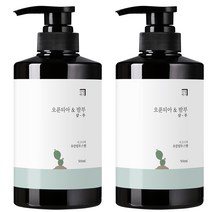 살림백서 오푼티아&밤부 샴푸 유칼립투스향, 500ml, 2개
