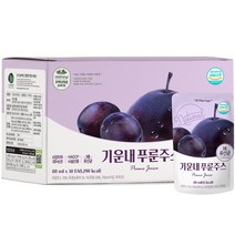 [바이오던스내돈내산] 기운내 푸룬주스, 80ml x 30팩