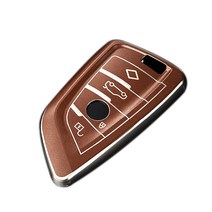 하마테 BMW 360도 충격보호 풀커버 키케이스 C타입, 브라운, BMW 신형타임