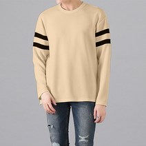 단군 남성용 링클프리 두줄 오버핏티셔츠