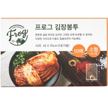 프로그 5포기용 김장봉투 소형 10p, 1개