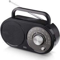 브리츠 BZ-R370 아날로그 감성 가성비 좋은 FM/AM 휴대용 컴팩트 라디오