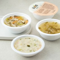 엘빈즈 클래식 12개월 이상 유아식 순두부게살스프 120g   닭온반 150g   한우무우국 160g   감자계란국 160g 세트, 1세트