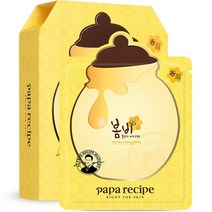 파파레서피 봄비 꿀단지 마스크팩, 10개입, 1개