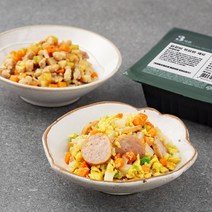 집반찬연구소 우리아이 볶음밥 재료 상하농원 소세지 볶음밥 180g + 닭갈비 볶음밥 200g, 1세트