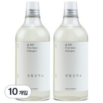 생활공작소 울세제 본품 라벤더향, 1L, 10개