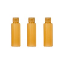더자카 베이직 똑딱 공병 100ml, 3개입, 살구
