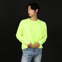 그랜피니 오버핏 베이직 긴팔 라운드 티셔츠 G1