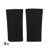 소프트 무릎 보온 보호대 블랙 S, 4개