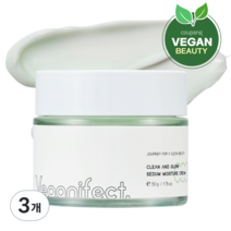 비건이펙트 수분 초보습 크림, 50g, 3개