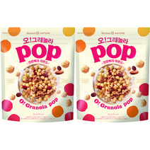 오그래놀라 팝 크랜베리 아몬드, 520g, 2개