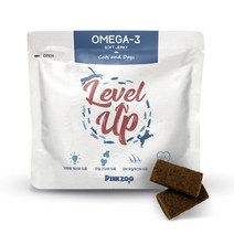 레벨업 오메가3 반려동물 소프트츄 져키 30개입 240g, 오리고기, 1개
