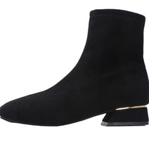 MRCJC 스판 스웨이드 숏 스판앵클부츠 3cm