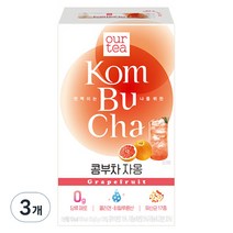쟈뎅 아워티 콤부차 자몽 10p, 5g, 10개입, 3개
