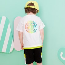 월튼키즈 아동용 레인보우 트레이닝 상하복