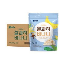 베베쿡 처음먹는 쌀과자, 바나나, 8개
