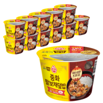 오뚜기 맛있는 컵밥 중화 팔보채덮밥, 310g, 12개