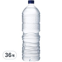 해태htb 강원평창수 무라벨 생수, 36개, 2L
