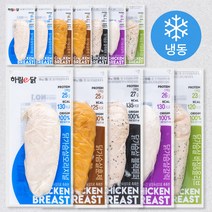 하림 이닭 닭가슴살 오리지널 100g x 3p + 훈제 100g x 3p + 갈릭 100g x 2p + 블랙페퍼 100g x 2p + 바질올리브 115g x 2p (냉동), 1세트