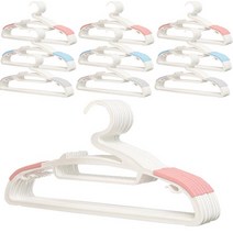 리벤스 프리미엄 논슬립 옷걸이, 화이트, 100개