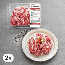 도드람 한돈 목심 불고기용(냉장), 500g, 2개