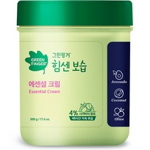 [돈셀때크림] 그린핑거 힘센보습 에센셜 유아크림, 500g, 1개