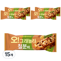 오 그래놀라 철분바 12p, 35g, 15개