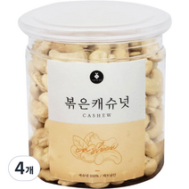 아름다운정성 볶은 캐슈넛, 240g, 4개