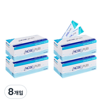 노즈퓨리 코세정용 분말 240ml용 성인용 60p, 8개입