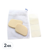 파마라스틱 포돌로지 발바닥보호대 쿠션 FREE 2p + 전용세탁망 + 접착테이프 4p, 2세트
