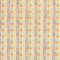 나스카 플라워패턴 프린트 원단, 멀티커피, 1개