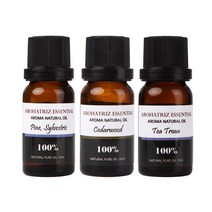아로하트리즈 에센셜오일 파인 + 시더우드 + 티트리, 10ml, 1세트