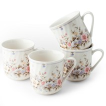 게이또 그레이스 머그, 혼합 색상, 4개입