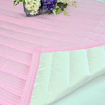 파라다이스홈 라미리플 누빔패드 퀸, 핑크