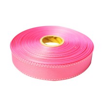 금비코리아 골직스티치 리본 10mm x 45m, 1개, 25 꽃분홍