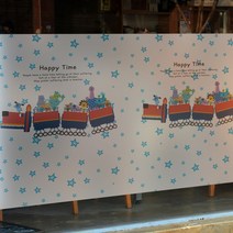 뭉키데코 고급안개칼라시트 주주친구들 별나라를 여행해요, 혼합 색상