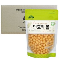 오가닉스토리 유기농 현미로 만든 유아 단호박볼 65g, 5개