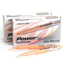 자바펜 파워라인 형광펜 시리즈 마일드, 오렌지, 24개입