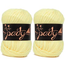 브랜드얀 파티50 뜨개실 2p, 11 아기노랑