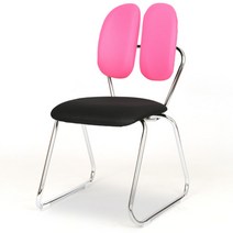 체어포커스 더블윙 WF-220 의자 메쉬, 핑크